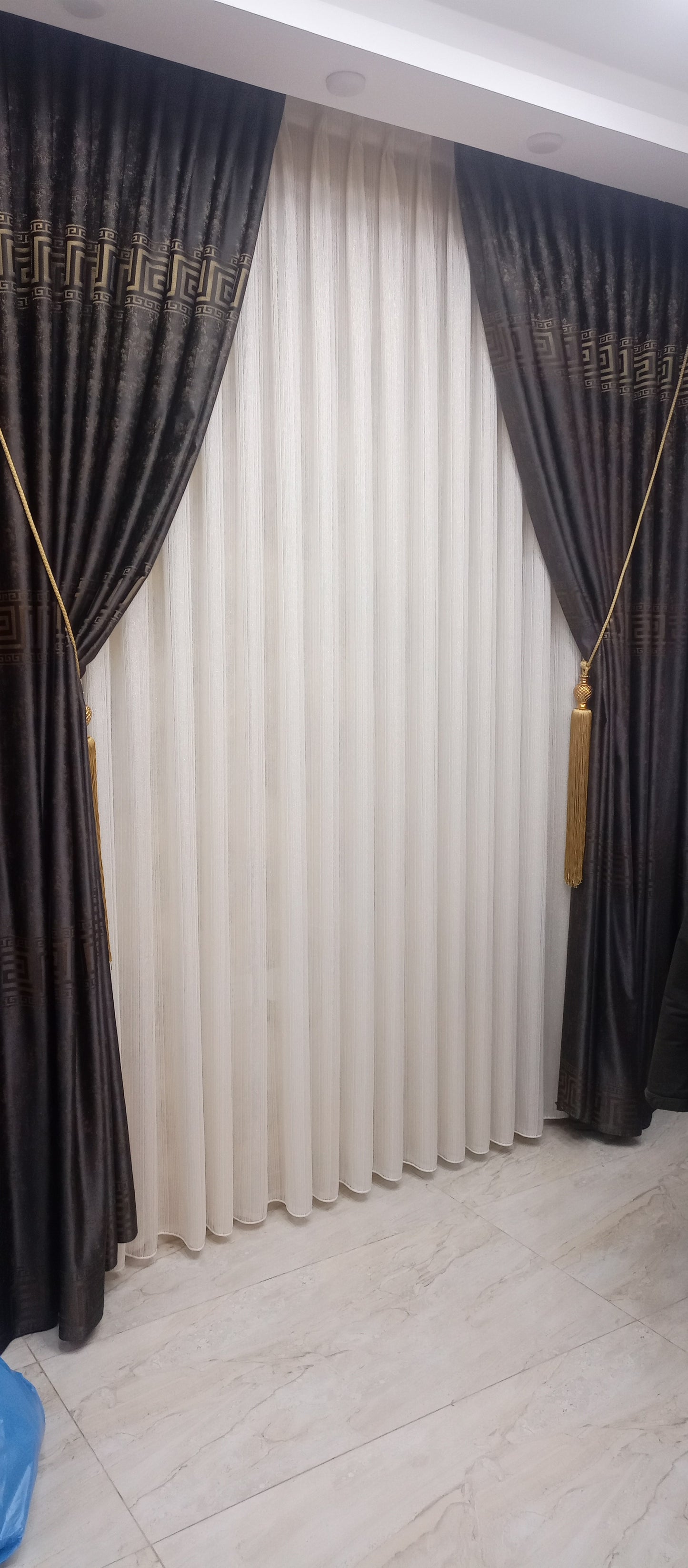 مرابط ستائر جوانب طويلهLong Curtain Tiebacks