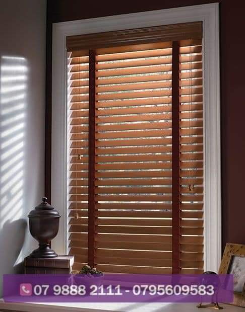 برادي خشب Wood Blinds