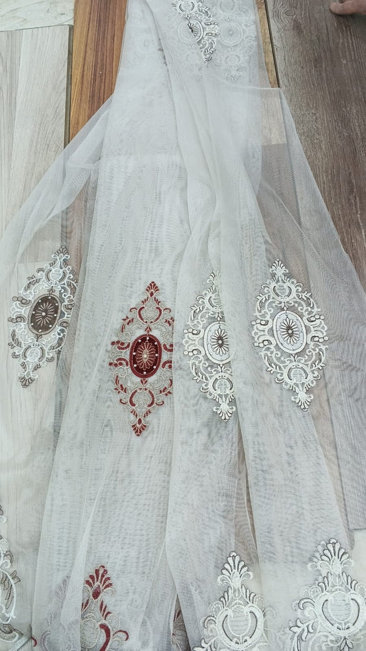 Embroidered curtains ستائر المطرزة الانيقه