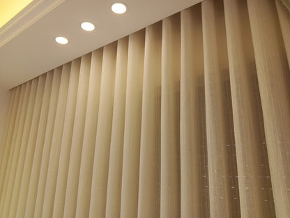 ستائر ويفي (Wave Curtains) عصرية - تفصيل وتركيب احترافي