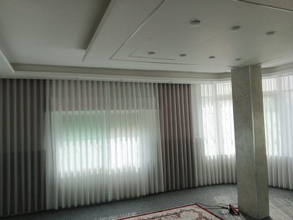 ستائر ويفي (Wave Curtains) عصرية - تفصيل وتركيب احترافي