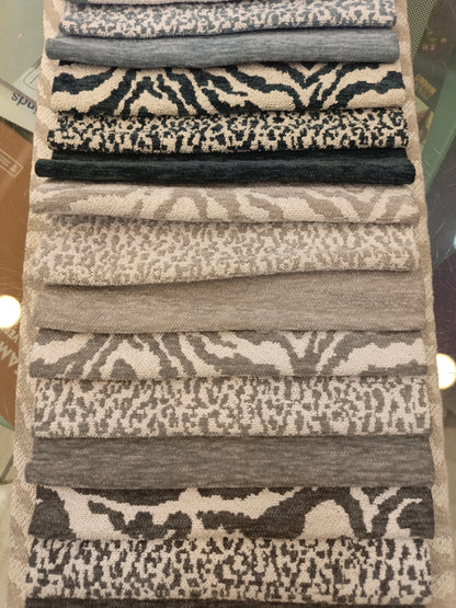 قماش شانيل كنب فاخر - نقشات مودرن وألوان متنوعة للتنجيد