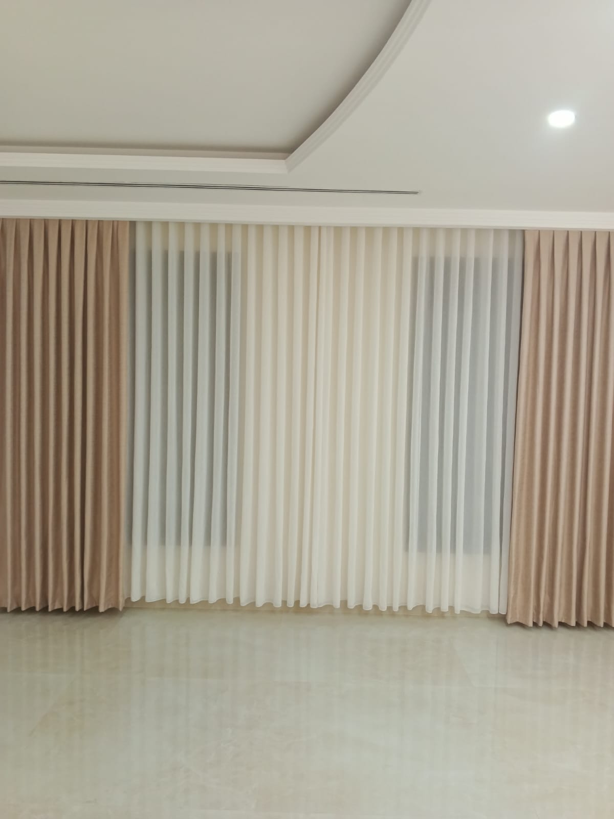 ستائر ويفي (Wave Curtains) عصرية - تفصيل وتركيب احترافي